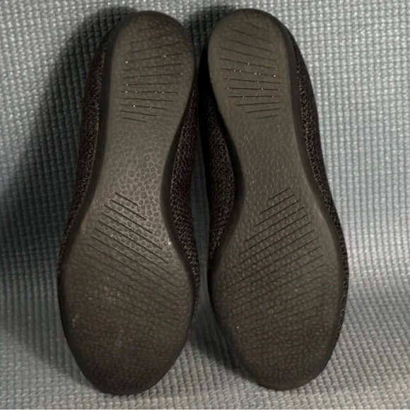 Allbirds Women's Tree Breezers Black Slip On Flats Shoes Size 5 - Picture 8 of 9